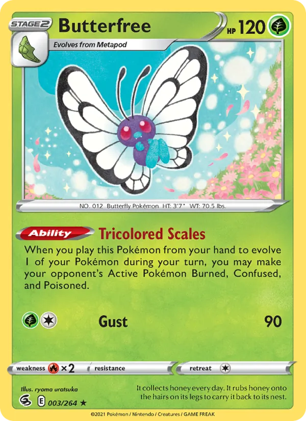 Butterfree - Fusion Strike Pokemon Card
