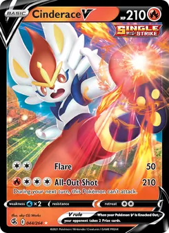 Cinderace V - Fusion Strike
