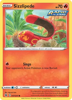 Sizzlipede - Fusion Strike