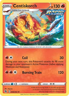 Centiskorch - Fusion Strike