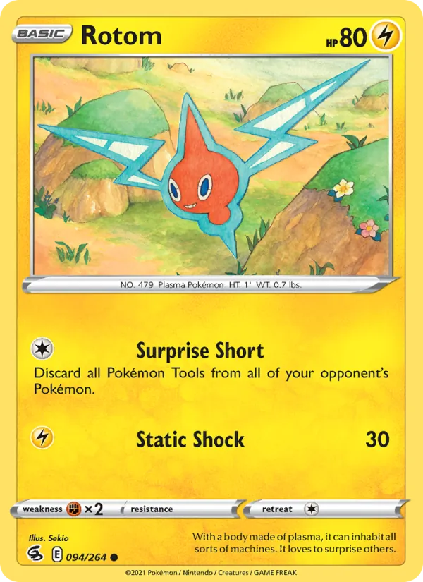 Rotom - Fusion Strike Pokemon Card