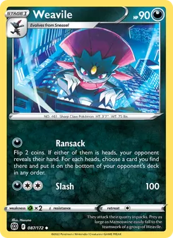 Weavile - Brilliant Stars