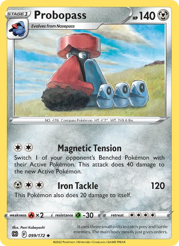 Probopass - Brilliant Stars Pokemon Card