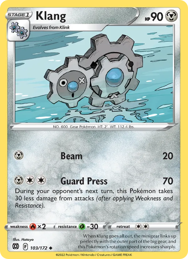 Klang - Brilliant Stars Pokemon Card