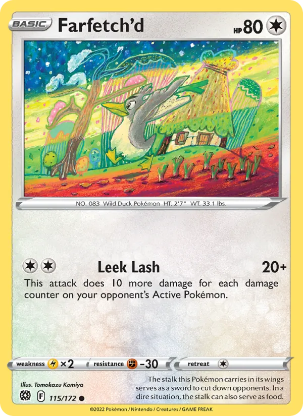 Farfetch'd - Brilliant Stars Pokemon Card
