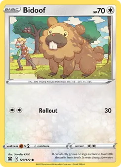 Bidoof - Brilliant Stars