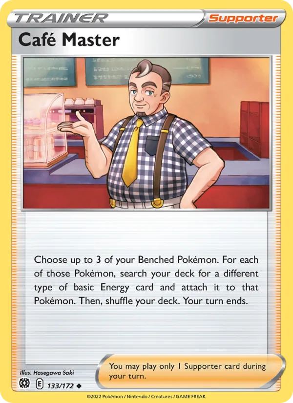 Café Master - Brilliant Stars Pokemon Card