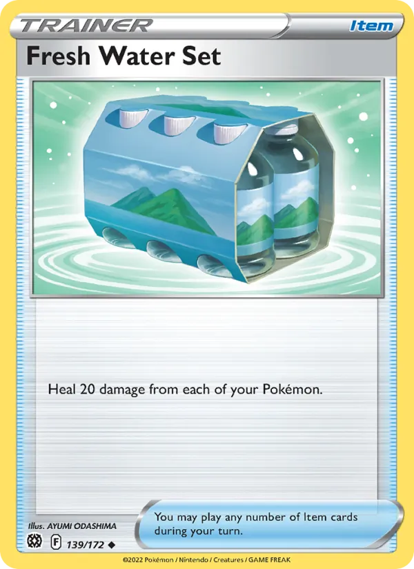 Fresh Water Set - Brilliant Stars Pokemon Card