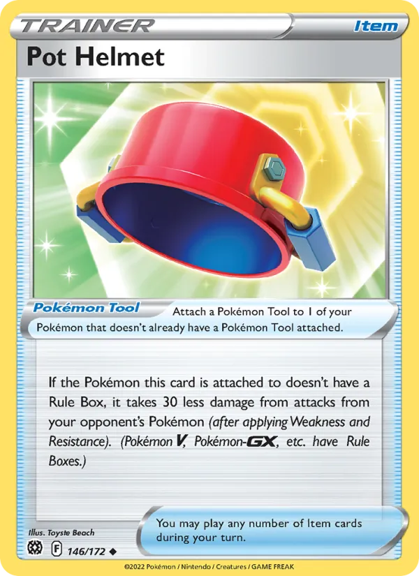 Pot Helmet - Brilliant Stars Pokemon Card