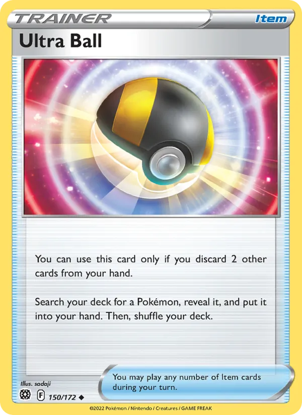 Ultra Ball - Brilliant Stars Pokemon Card