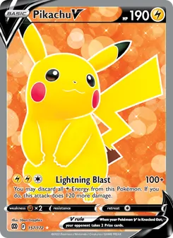 Pikachu V - Brilliant Stars