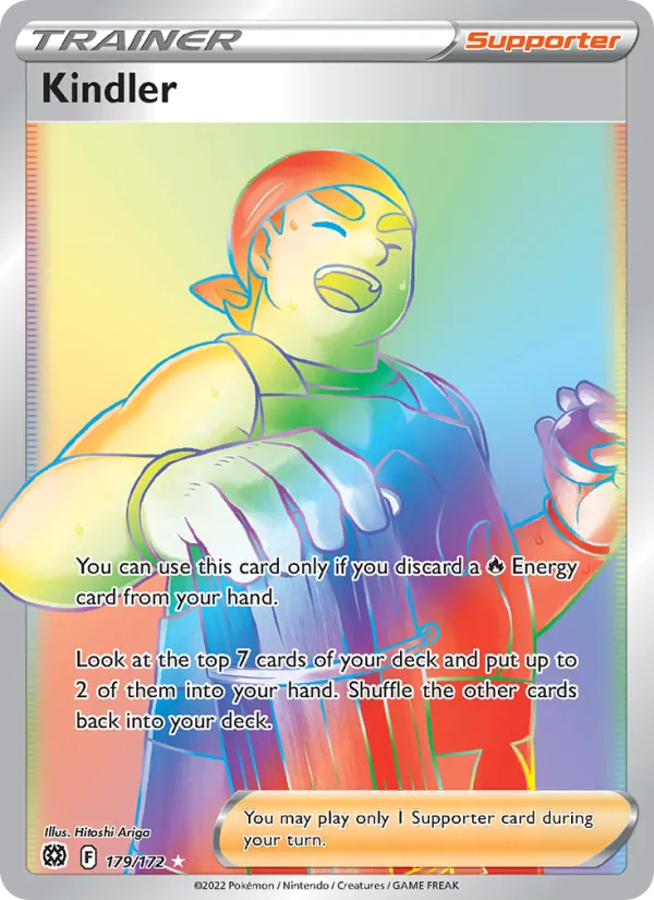 Kindler - Brilliant Stars Pokemon Card