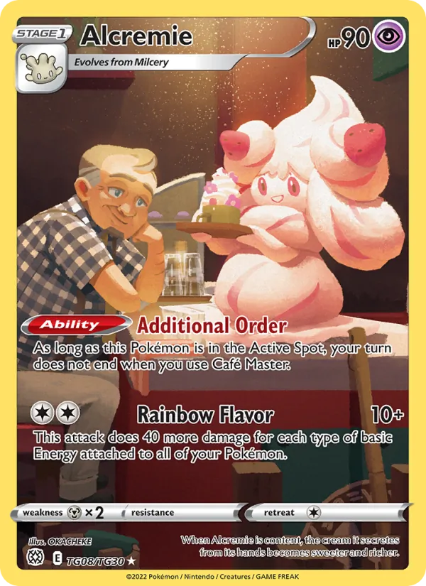 Alcremie - Brilliant Stars Pokemon Card