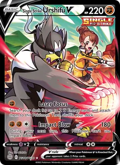 Single Strike Urshifu V - Brilliant Stars