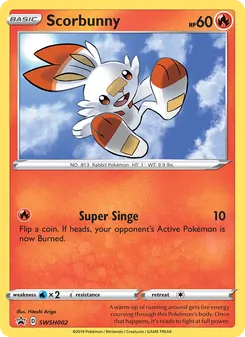 Scorbunny - SWSH Black Star Promos