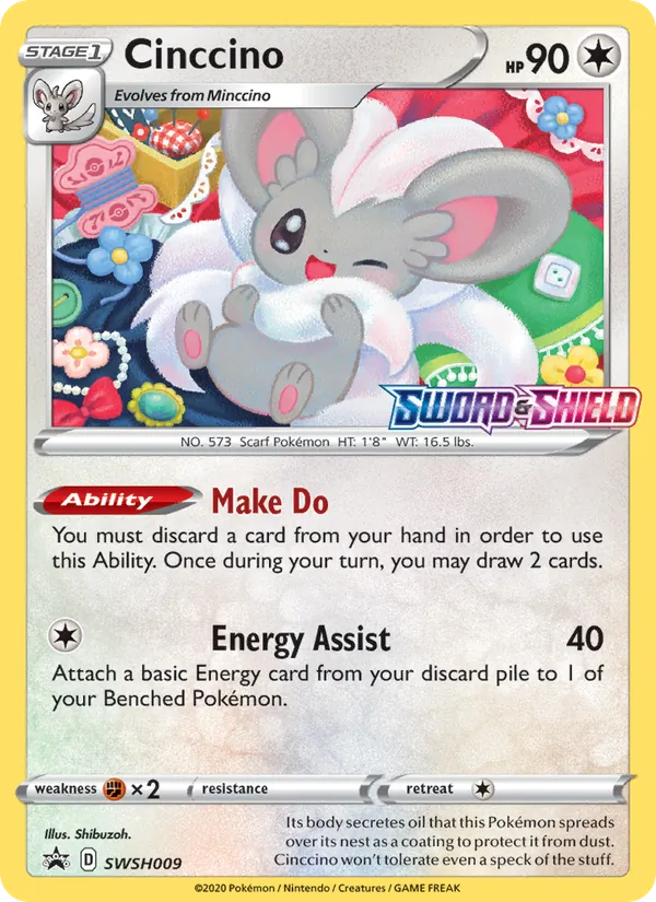 Cinccino - SWSH Black Star Promos Pokemon Card