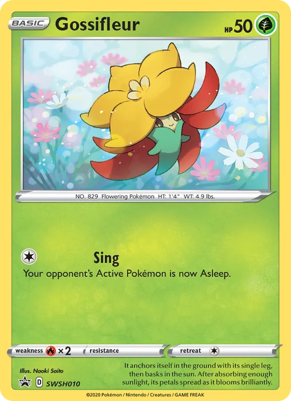 Gossifleur - SWSH Black Star Promos Pokemon Card
