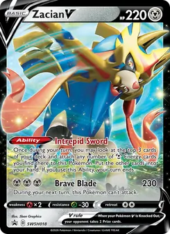 Zacian V - SWSH Black Star Promos