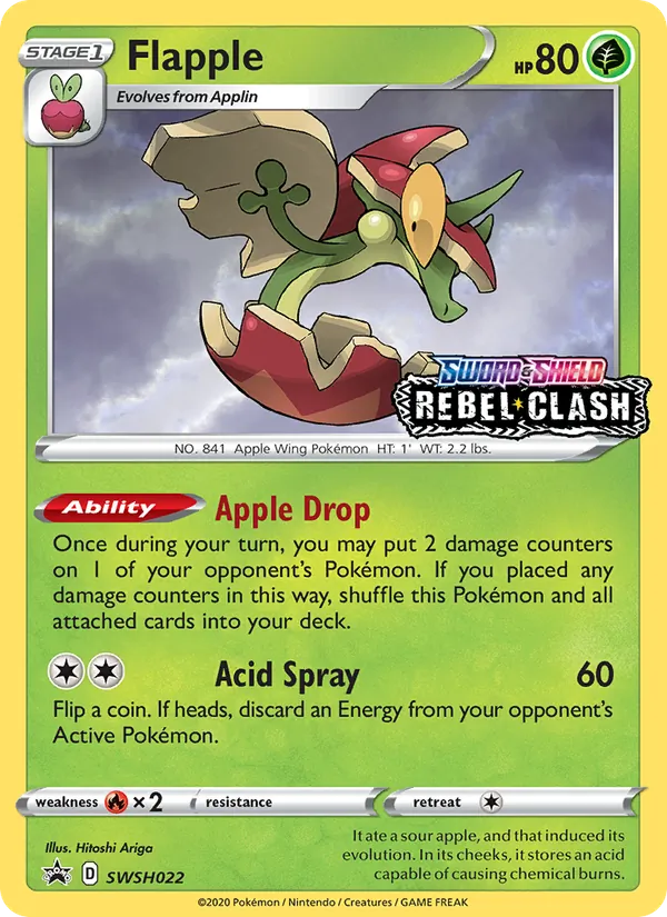Flapple - SWSH Black Star Promos Pokemon Card