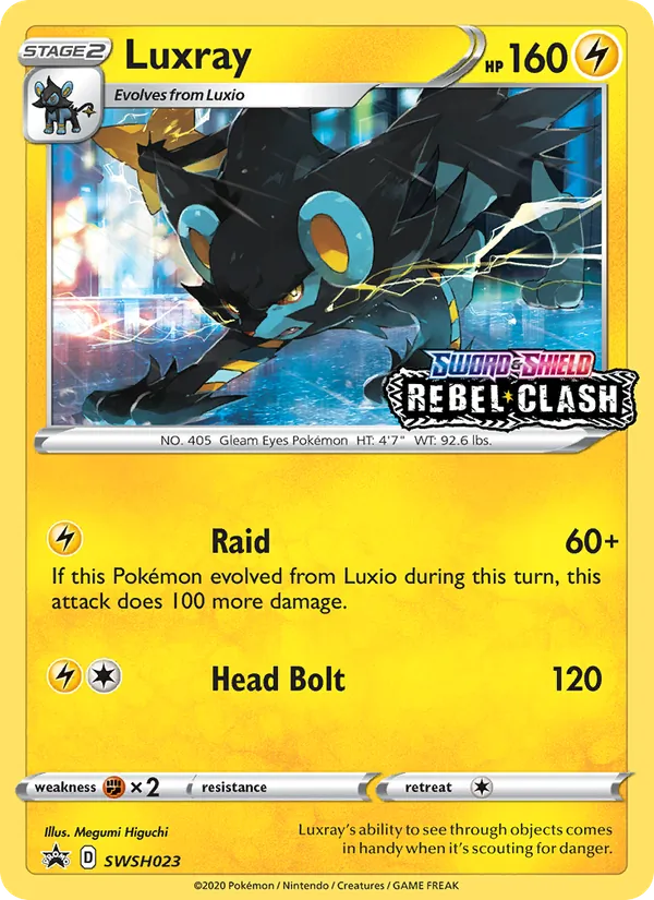 Luxray - SWSH Black Star Promos Pokemon Card