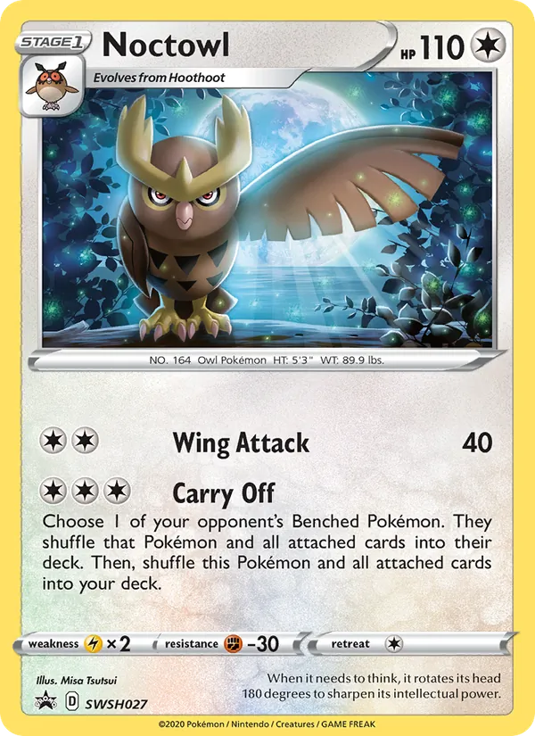 Noctowl - SWSH Black Star Promos Pokemon Card