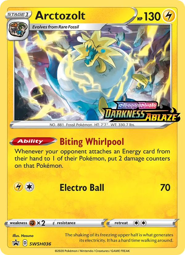 Arctozolt - SWSH Black Star Promos Pokemon Card