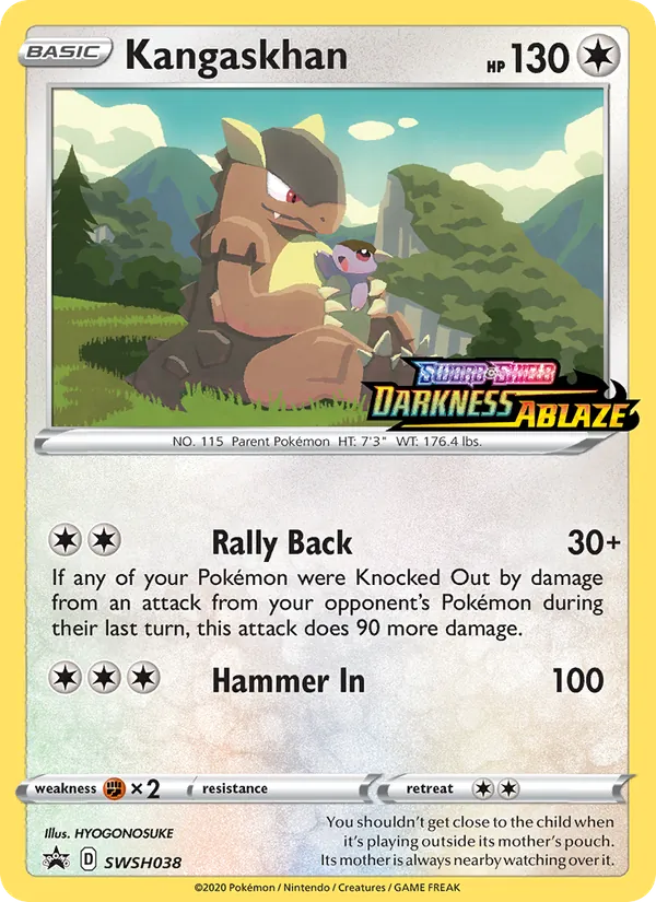 Kangaskhan - SWSH Black Star Promos Pokemon Card