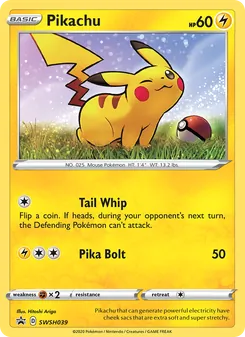 Pikachu - SWSH Black Star Promos