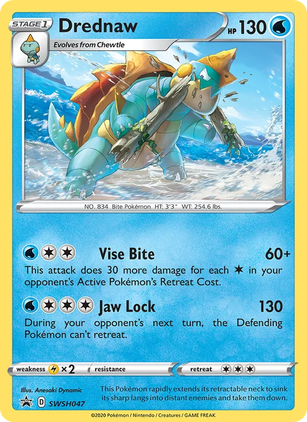 Drednaw - SWSH Black Star Promos Pokemon Card