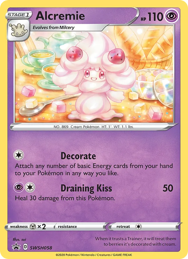 Alcremie - SWSH Black Star Promos Pokemon Card