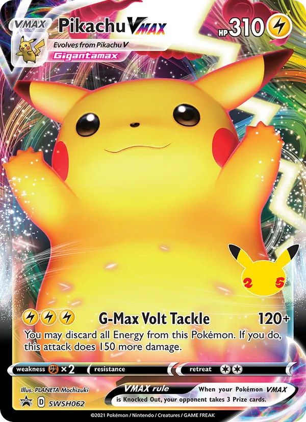 Pikachu VMAX - SWSH Black Star Promos Pokemon Card
