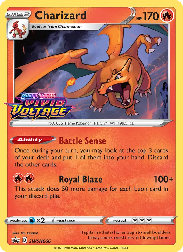 Charizard - SWSH Black Star Promos Pokemon Card