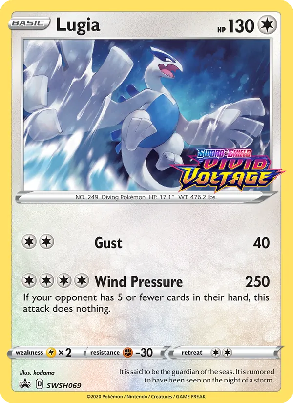 Lugia - SWSH Black Star Promos Pokemon Card