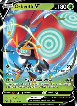 Orbeetle V - SWSH Black Star Promos