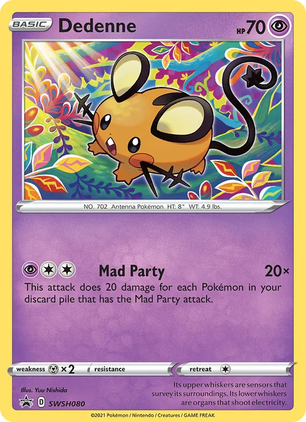 Dedenne - SWSH Black Star Promos Pokemon Card