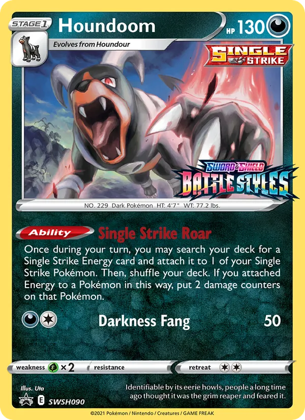 Houndoom - SWSH Black Star Promos Pokemon Card