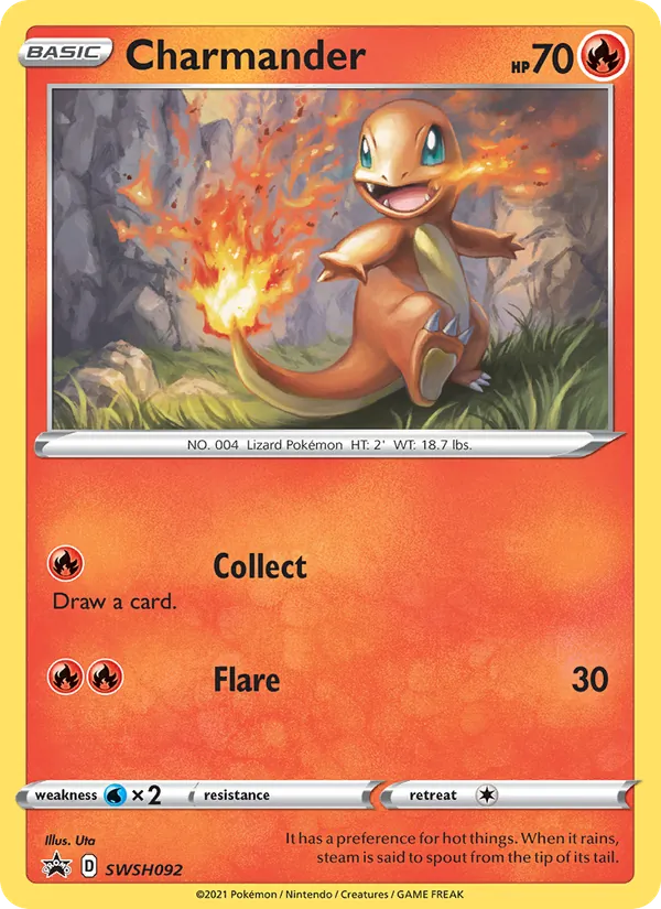 Charmander - SWSH Black Star Promos Pokemon Card