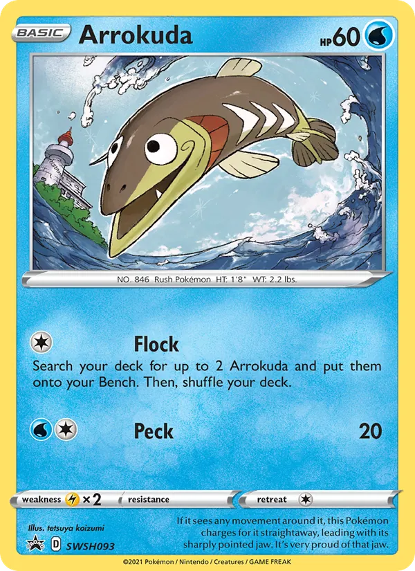 Arrokuda - SWSH Black Star Promos Pokemon Card