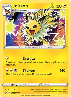 Jolteon - SWSH Black Star Promos
