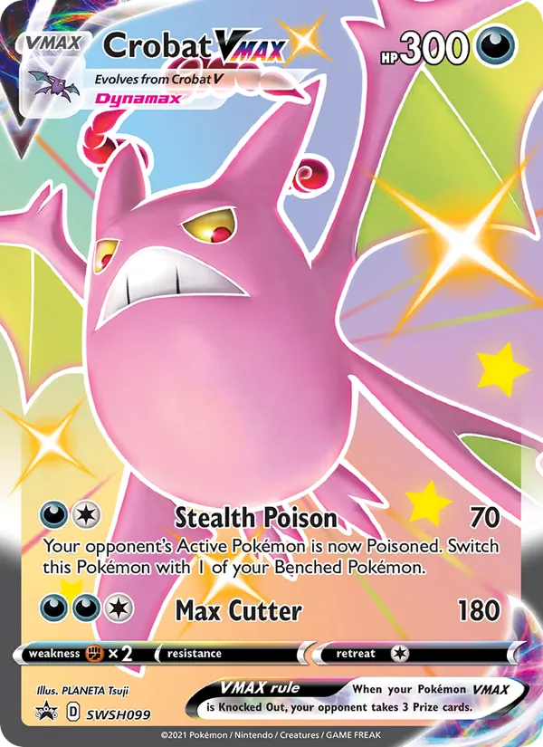 Crobat VMAX - SWSH Black Star Promos Pokemon Card