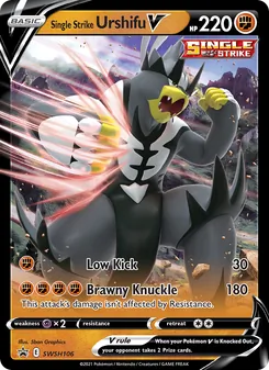 Single Strike Urshifu V - SWSH Black Star Promos
