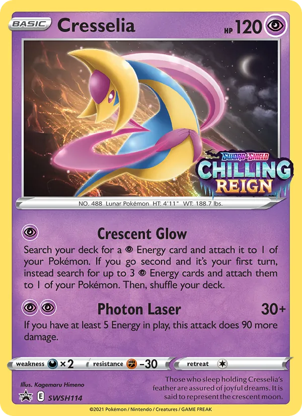 Cresselia - SWSH Black Star Promos Pokemon Card