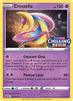 Cresselia - SWSH Black Star Promos