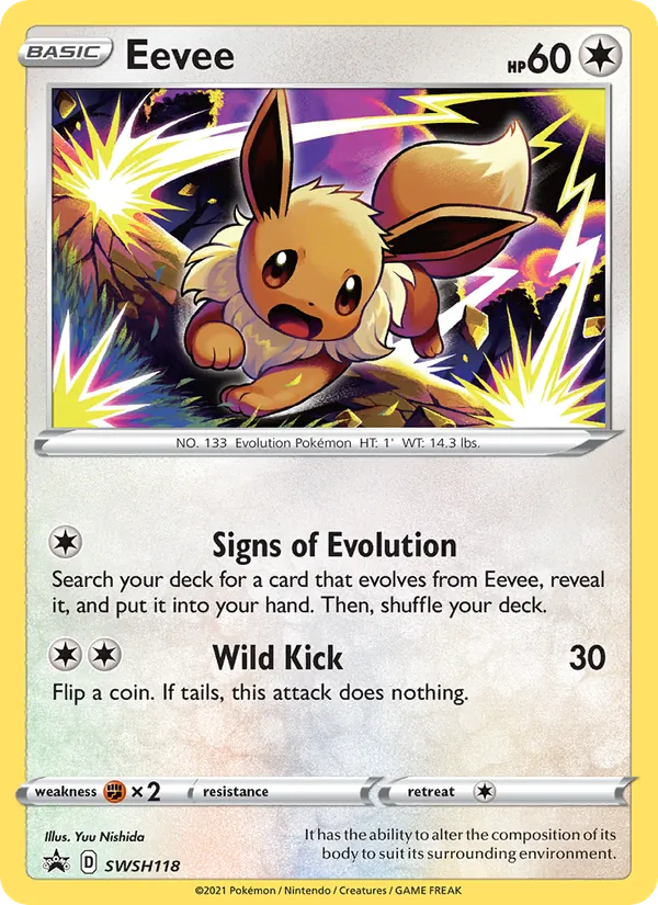 Eevee - SWSH Black Star Promos Pokemon Card