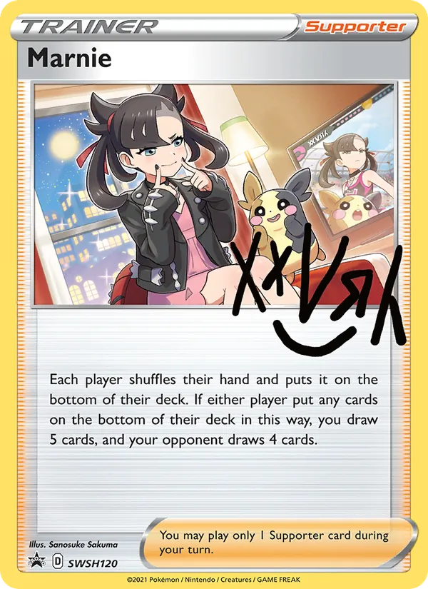 Marnie - SWSH Black Star Promos Pokemon Card