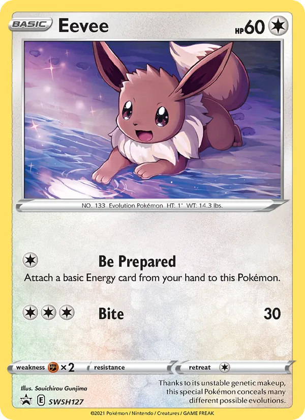 Eevee - SWSH Black Star Promos Pokemon Card