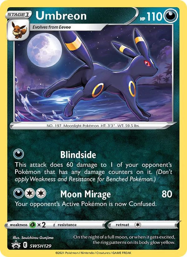Umbreon - SWSH Black Star Promos Pokemon Card