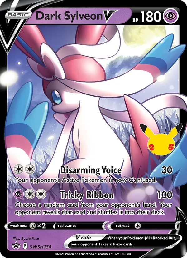 Dark Sylveon V - SWSH Black Star Promos Pokemon Card