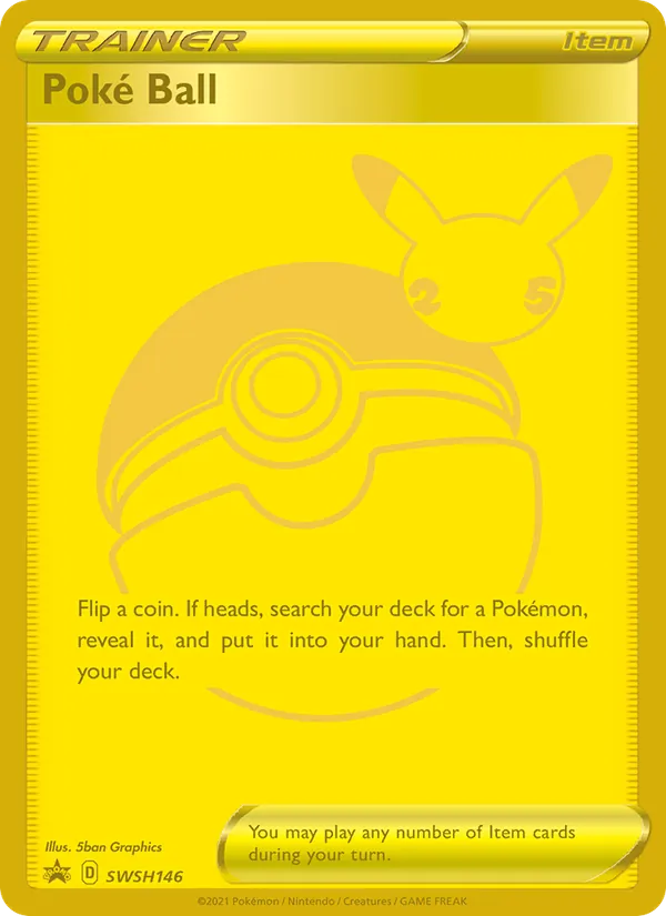 Poké Ball - SWSH Black Star Promos Pokemon Card