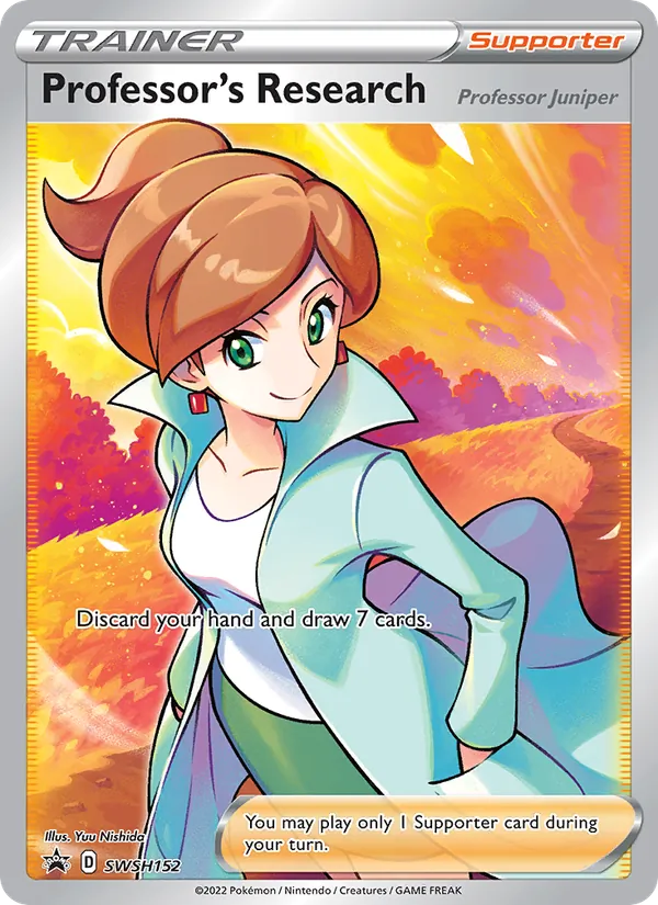 Professor's Research - SWSH Black Star Promos Pokemon Card